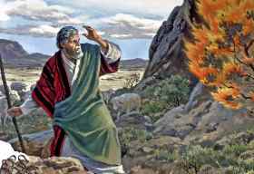 Musa dan api yang keluar dari semak duri